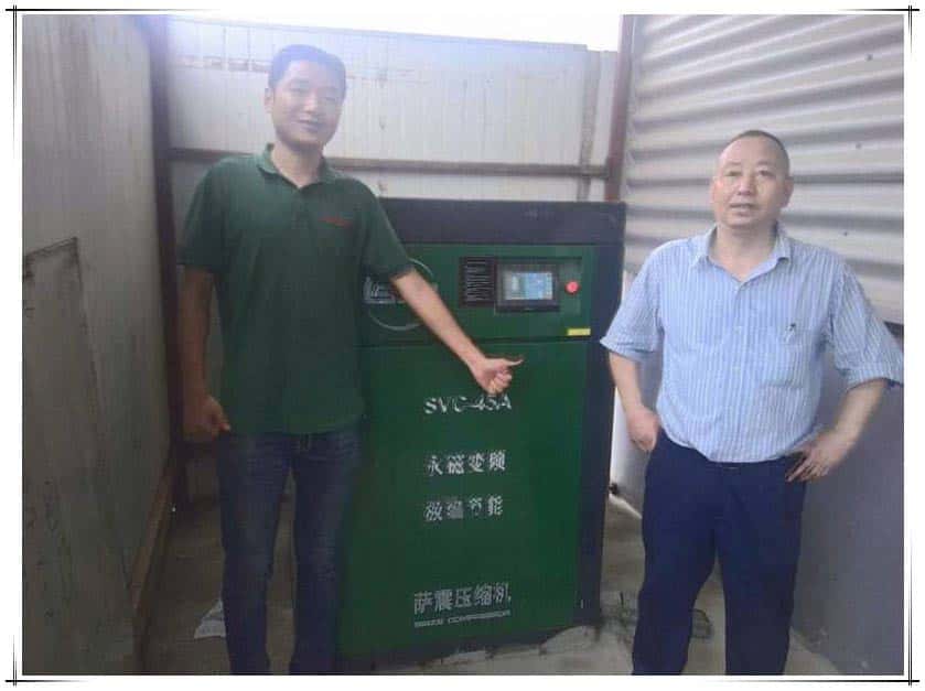 薩震45kw節(jié)能空壓機(jī)就是牛