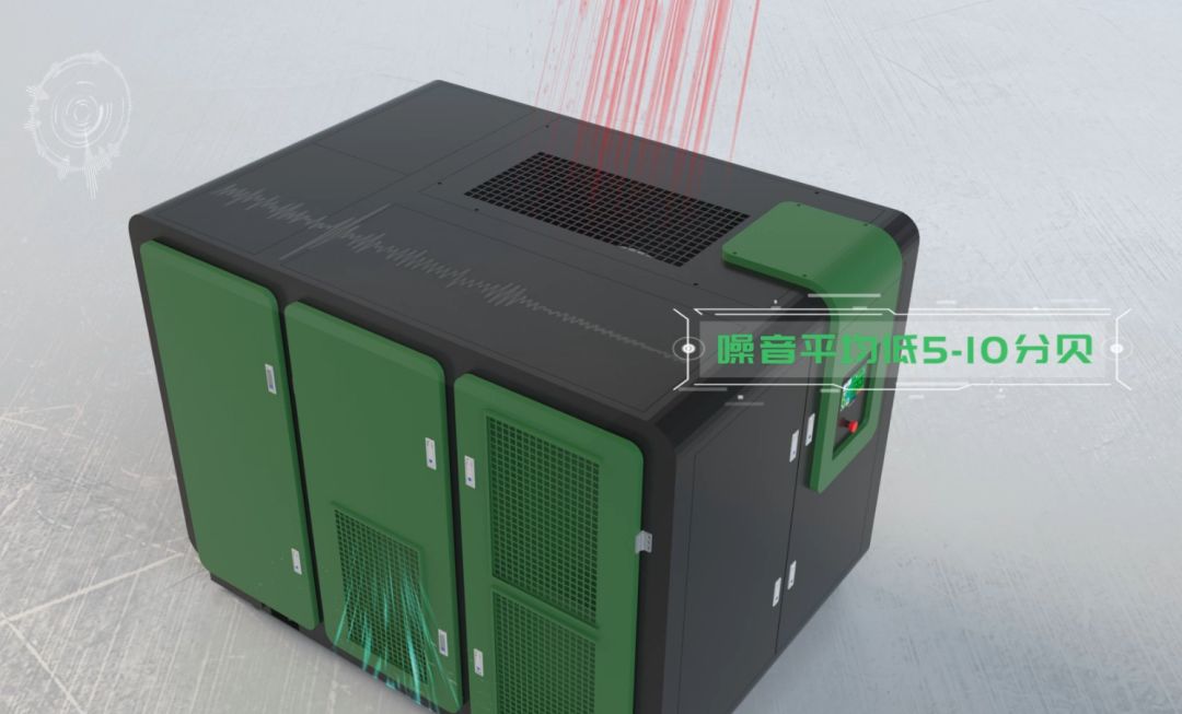 薩震永磁變頻空壓機(jī)低噪音